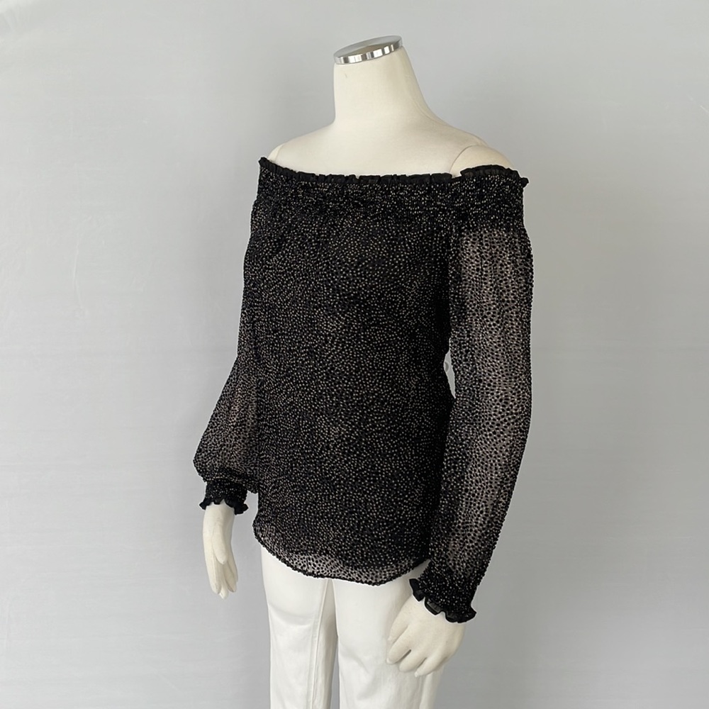 NWT WHBM Off the shoulder blouse XS - Picture 9 of 16